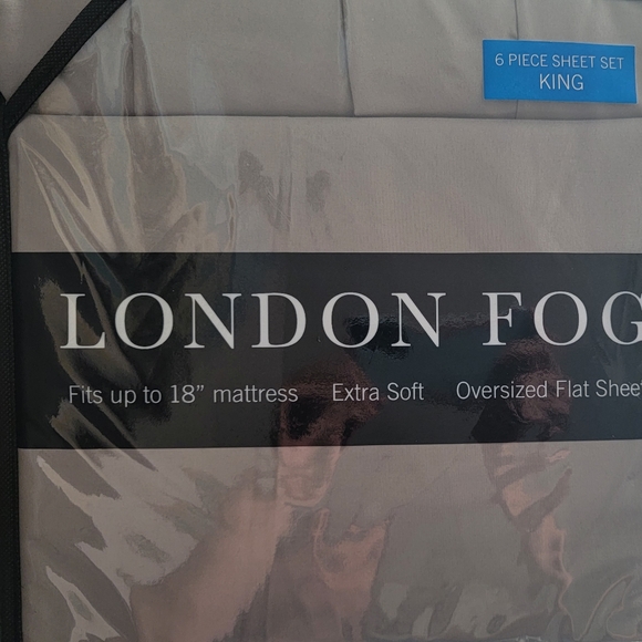 London Fog Bedding London Fog 6pc King Sheet Set Poshmark